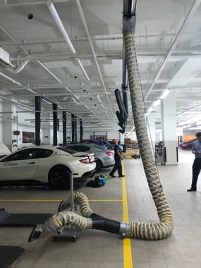 GMS-AU150T7 aspirazione gas rigenerazione filtro antiparticolato