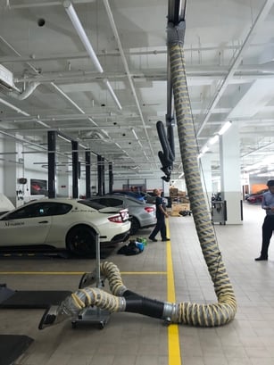 GMS-AU150T7 aspirazione gas rigenerazione filtro antiparticolato