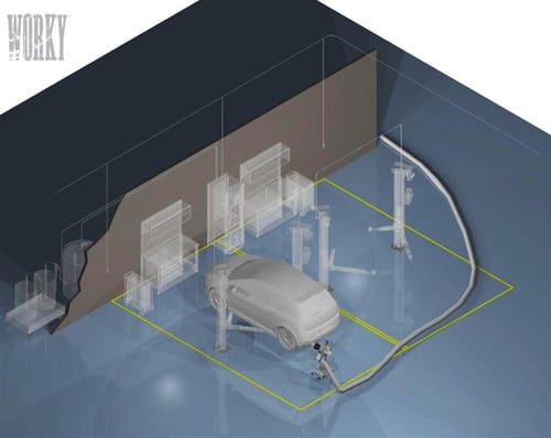 aspirazione gas di scarico