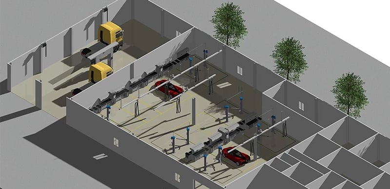 exhaust fumes extraction systems