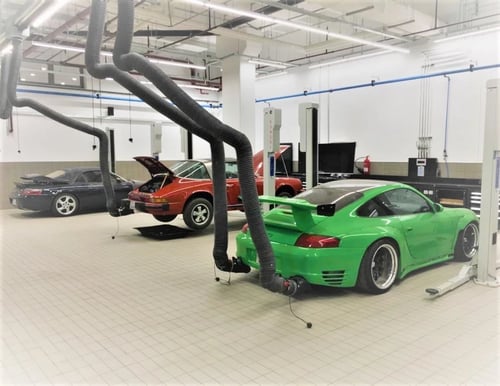 vehicle exhaust extraction systems