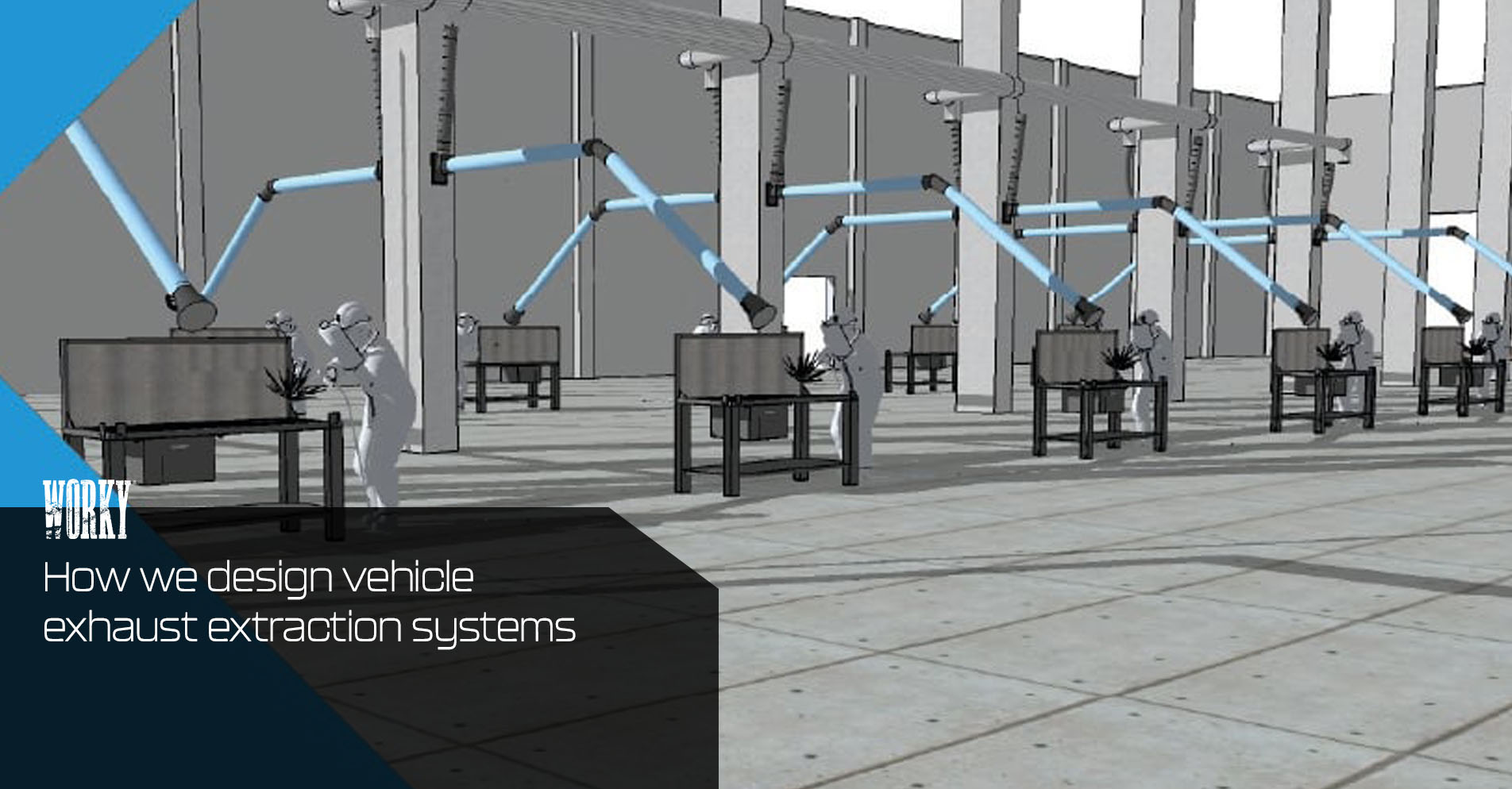 How we design vehicle exhaust extraction systems