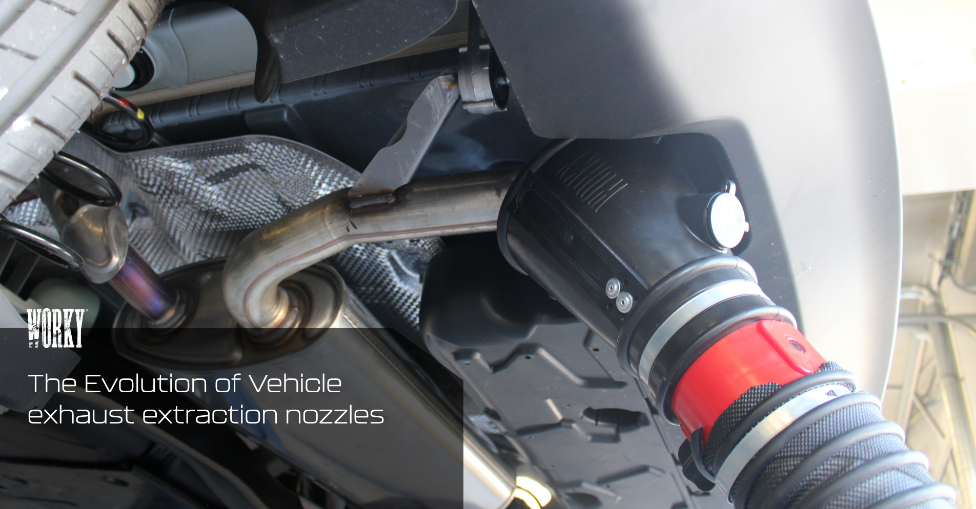 Vehicle exhaust extraction nozzles for modern cars | WORKY Vehicle exhaust extraction nozzles for modern cars | WORKY